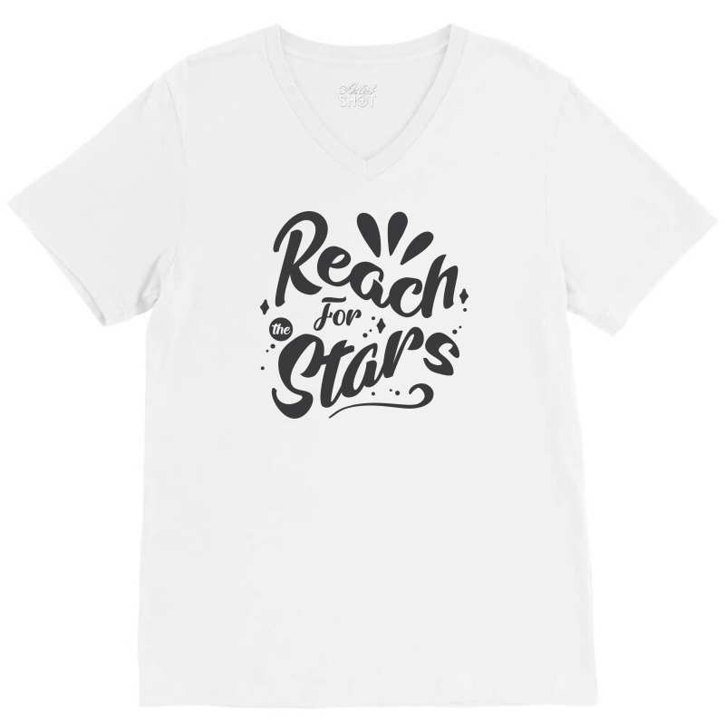 Reach For The Starsreach For The Stars V-Neck Tee by Nitastudioz | Artistshot