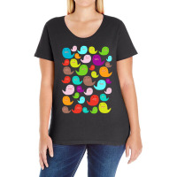 Colorful Booo Ladies Curvy T-shirt | Artistshot