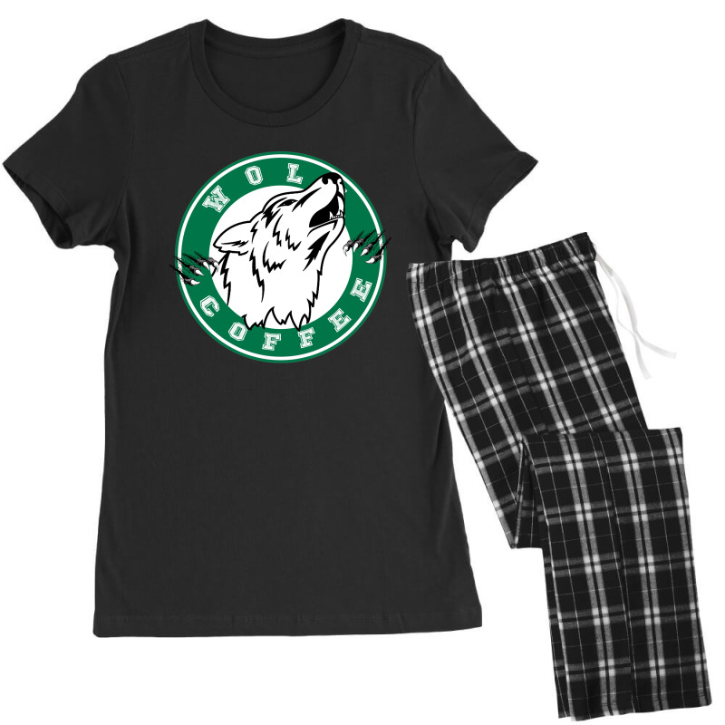 Wolf Coffee 9 Women's Pajamas Set by RamaArt | Artistshot