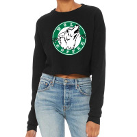 Wolf Coffee 9 Cropped Sweater | Artistshot