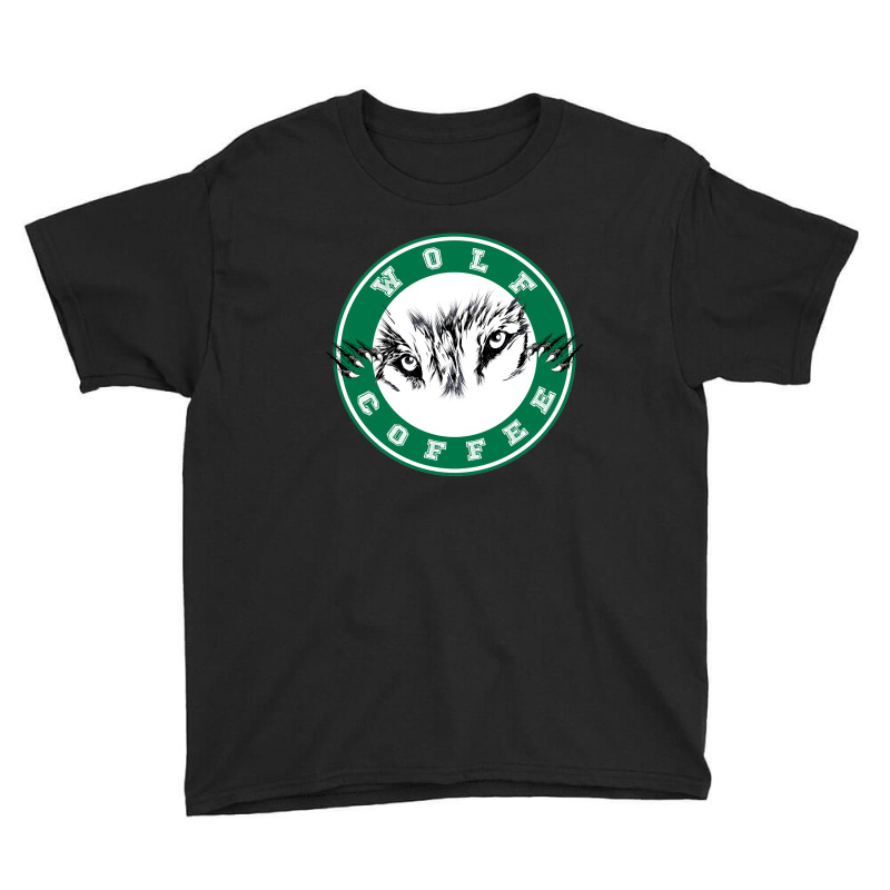 Wolf Coffee 4 Youth Tee by RamaArt | Artistshot