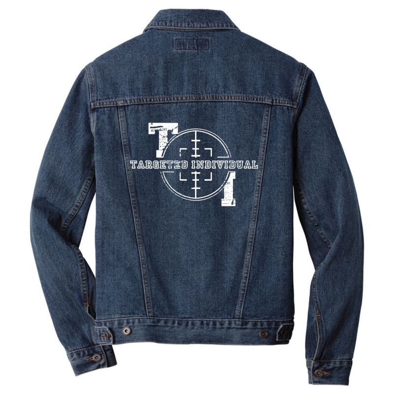 Targeted Individual Men Denim Jacket | Artistshot