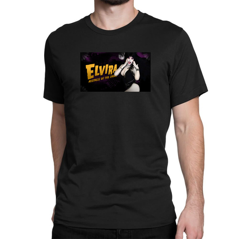 Elvira Movie Tv Cassandra Peterson Classic T-shirt by tioniferi801219@gmail.com | Artistshot