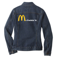 Mc Fuckin It Ladies Denim Jacket | Artistshot