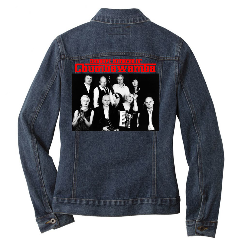 Danbert Nobacon Of Chumbawamba Ladies Denim Jacket | Artistshot