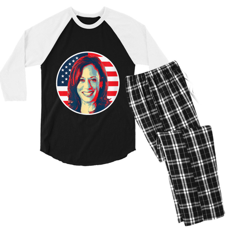 Vice President Kamala Inauguration Day 2021 Men's 3/4 Sleeve Pajama Set | Artistshot