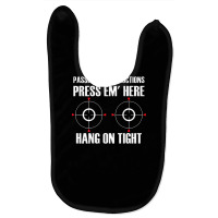 Back Print Motorcycle Passenger Instructions Press Em' Here Baby Bibs | Artistshot