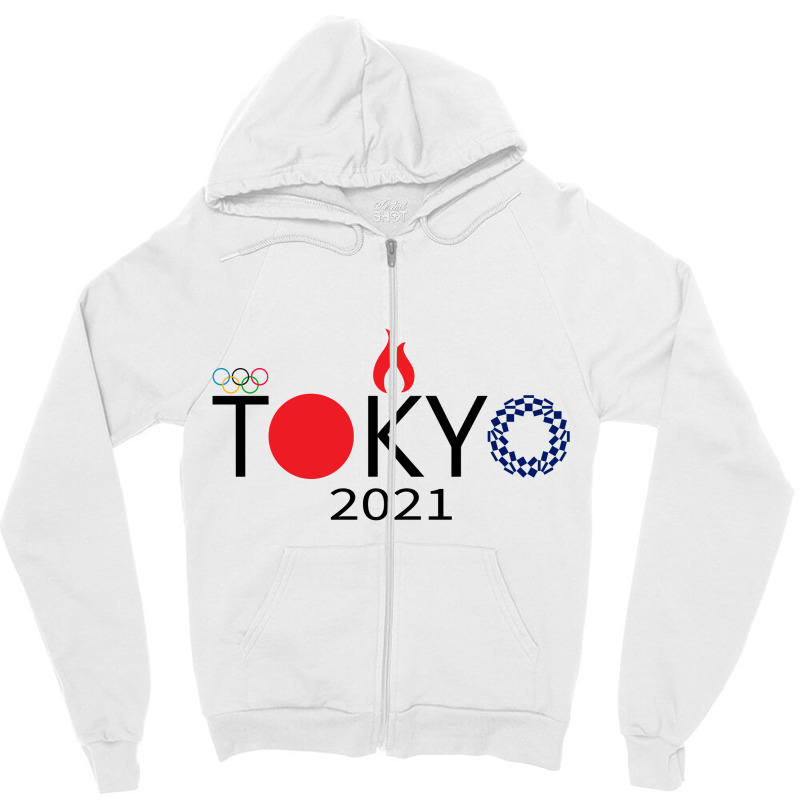 Tokyo Olympics Summer 2021 Zipper Hoodie | Artistshot