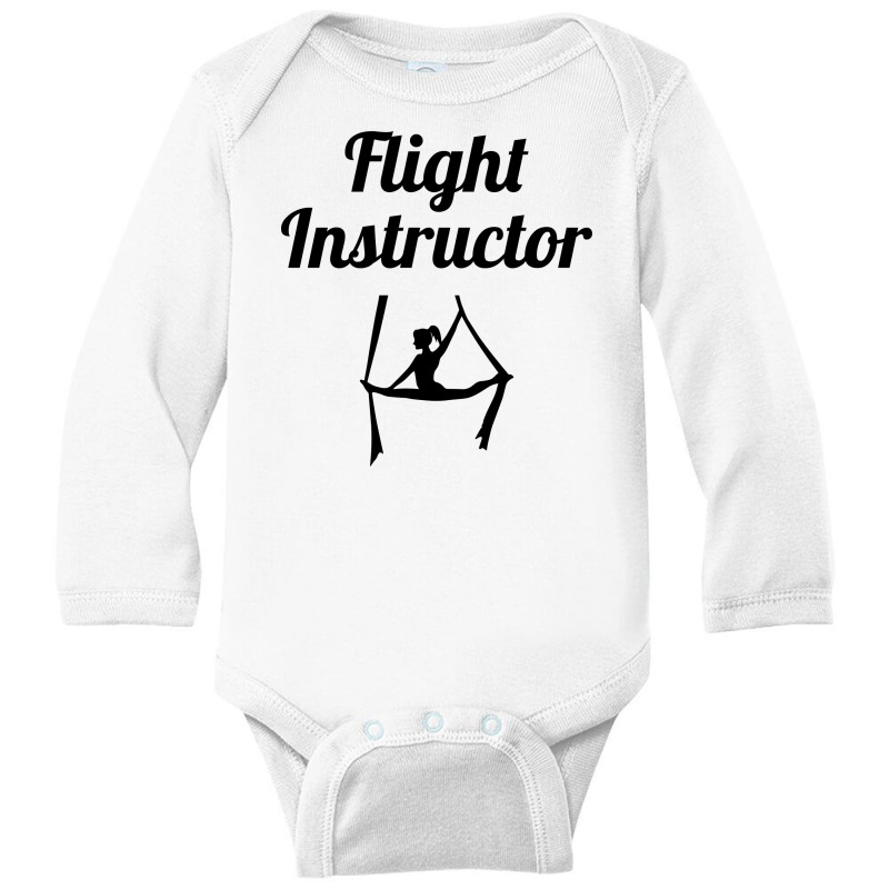 Aerial Silks Dancer Aerialist Air Yoga Acrobatics Instructor Coach Long Sleeve Baby Bodysuit by Tasteful Tees | Artistshot