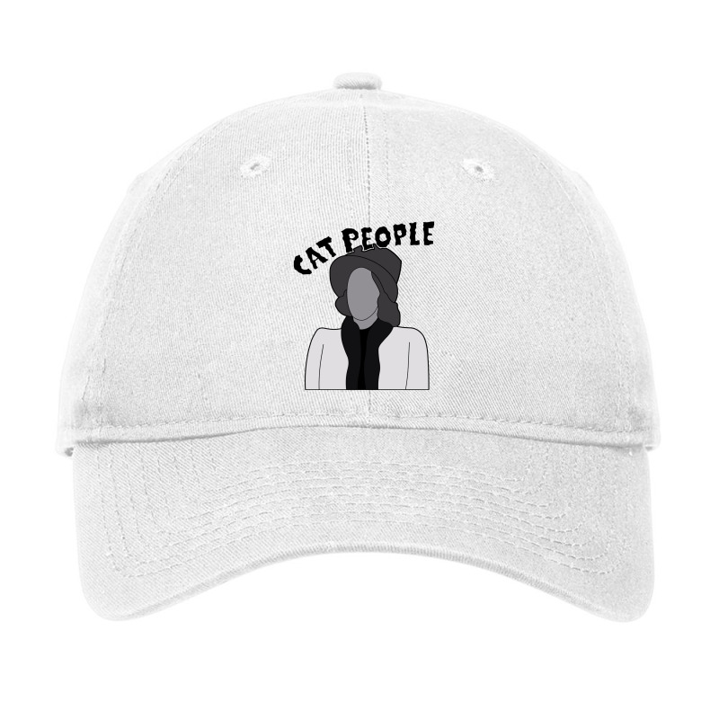 Cat People Horror Adjustable Cap by JarixArt | Artistshot