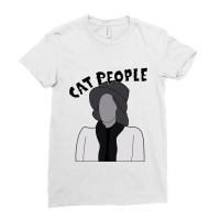 Cat People Horror Ladies Fitted T-shirt | Artistshot