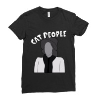 Cat People Horror Ladies Fitted T-shirt | Artistshot