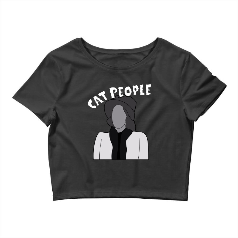 Cat People Horror Crop Top by JarixArt | Artistshot