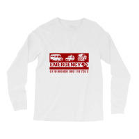 Emergency Number Long Sleeve Shirts | Artistshot