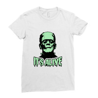 Frankenstein Monster It's Alive Ladies Fitted T-shirt | Artistshot
