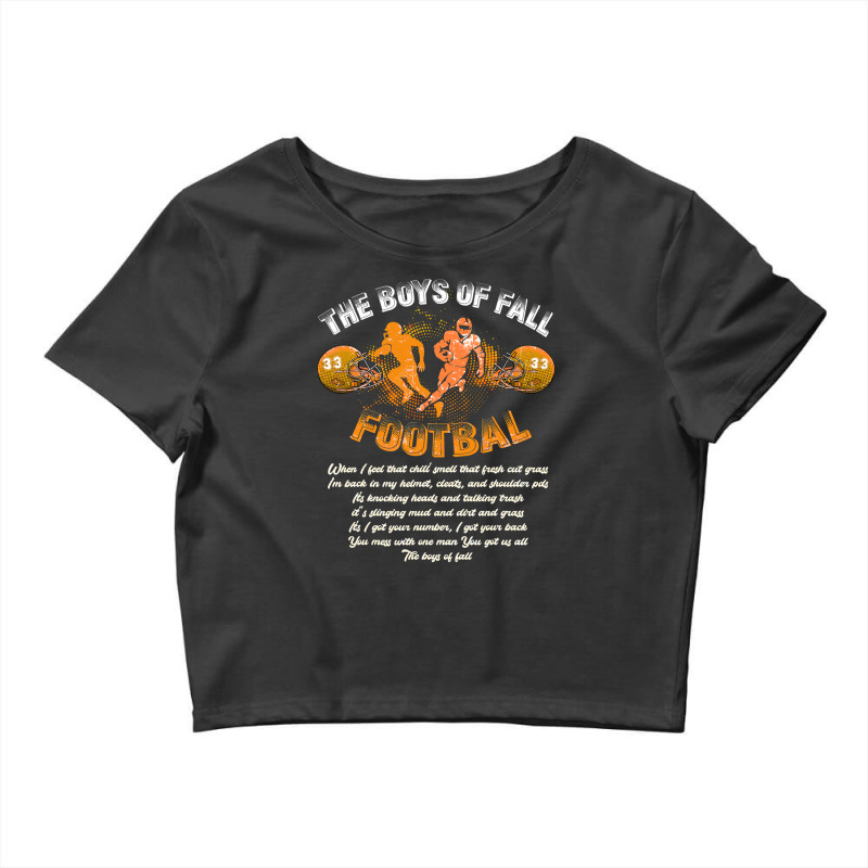 Football Moms Bling It Football Mom 362 Crop Top by permad | Artistshot