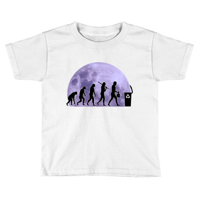 Garbage Man Evolution Toddler T-shirt Designed By Sugarmoon