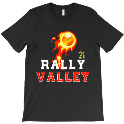 Rally In The Valley Basketball T-shirt Designed By Agoes