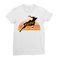 Kudu Antelope Sunset Kalahari Safari Africa Serengeti T Shirt Ladies Fitted T-shirt | Artistshot