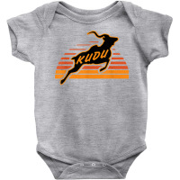 Kudu Antelope Sunset Kalahari Safari Africa Serengeti T Shirt Baby Bodysuit | Artistshot