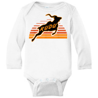 Kudu Antelope Sunset Kalahari Safari Africa Serengeti T Shirt Long Sleeve Baby Bodysuit | Artistshot