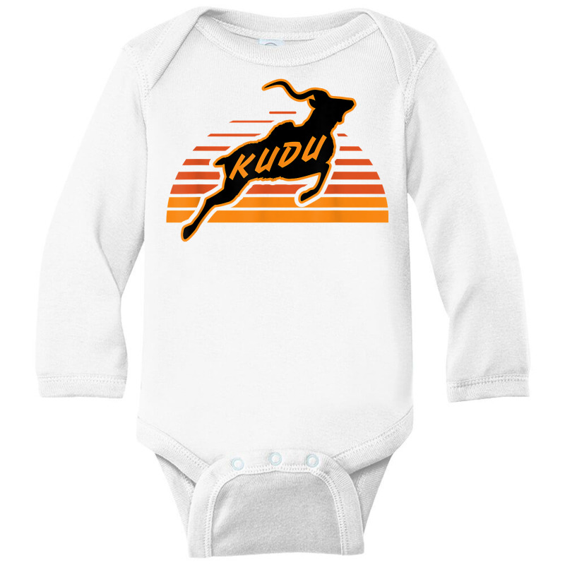 Kudu Antelope Sunset Kalahari Safari Africa Serengeti T Shirt Long Sleeve Baby Bodysuit by alayziahollars | Artistshot