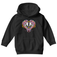 Unicorn Full Rainbow Youth Hoodie | Artistshot