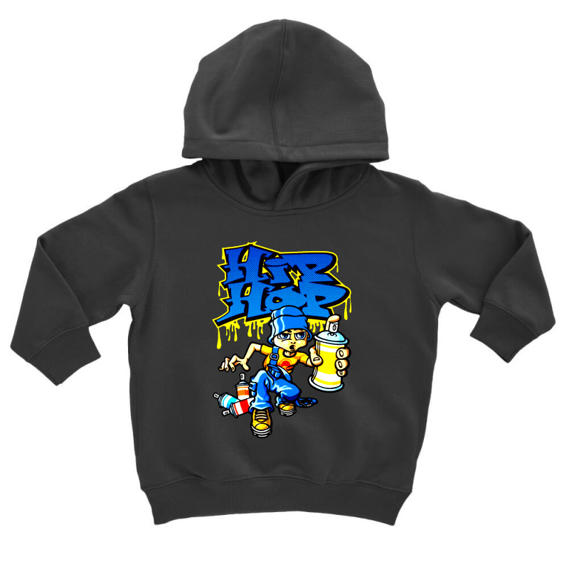 Hip Hop Graffitis And B Boy Toddler Hoodie by Sie Sie | Artistshot