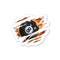 Billiards Men 8 Ball Pool League Sticker | Artistshot