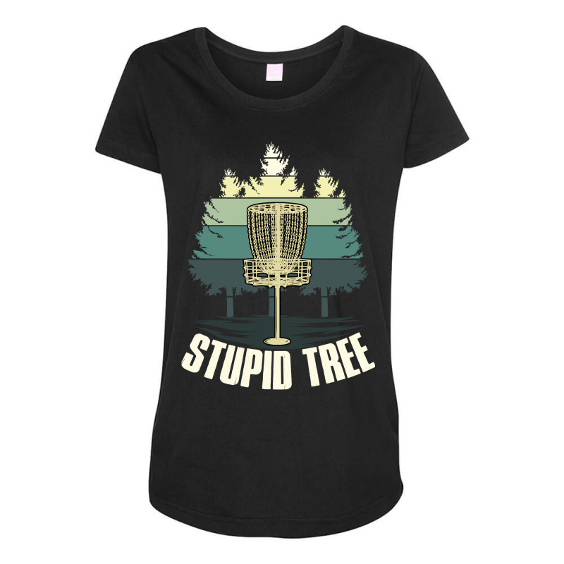 Funny Stupid Tree Disc Golf Ultimate Frisbee Golf Frolf Long Sleeve T ...