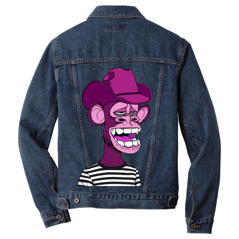 Monkey Gorilla And Banana Man Women Kids Men Denim Jacket by jimmyechristiansen | Artistshot