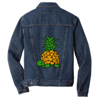 Turtle Pineapple Ocean Beach Summer Men Denim Jacket | Artistshot