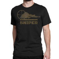 Sniper Ghillie Suit And Reticle Military T Shirt Classic T-shirt | Artistshot