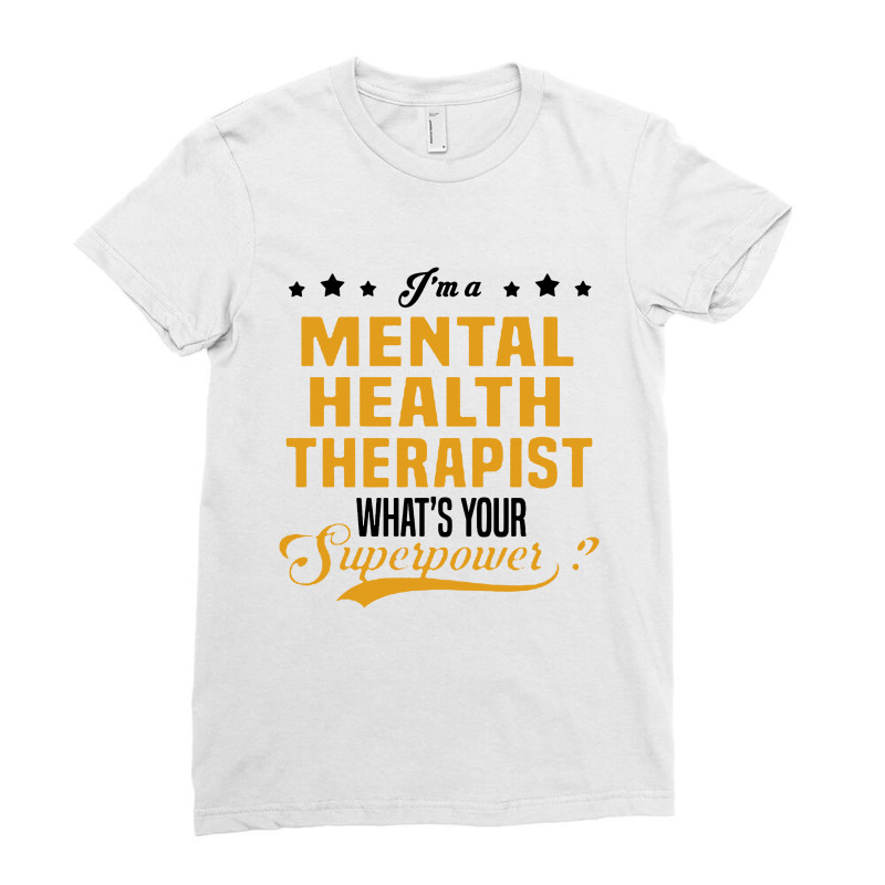 Mental Health Therapist Ladies Fitted T-Shirt by Kamprett Apparel | Artistshot