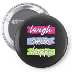 Laugh Smile Happy Pin-back button | Artistshot