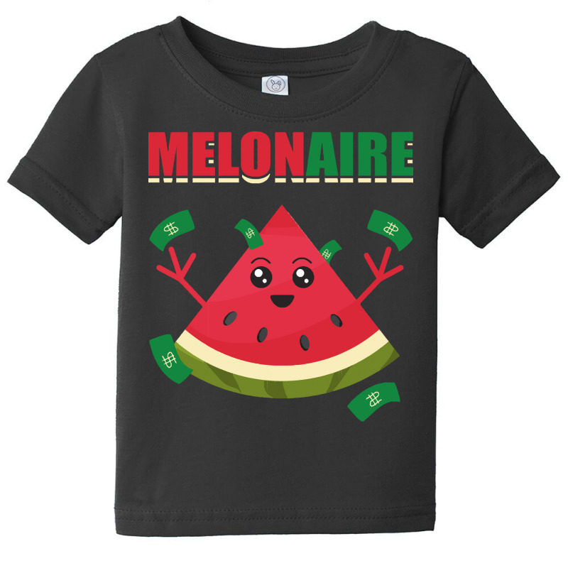 Watermelon T  Shirt Melonaire Watermelon Millionair T  Shirt Baby Tee by ferretcombative | Artistshot