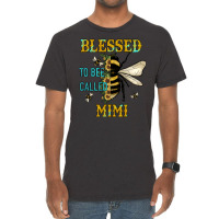 Blessed To Bee Called Mimi Vintage T-shirt | Artistshot