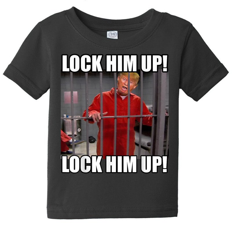 Lock Him Up! (trump Orange Jumpsuit) Baby Tee by copedoire | Artistshot