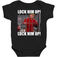 Lock Him Up! (trump Orange Jumpsuit) Baby Bodysuit | Artistshot