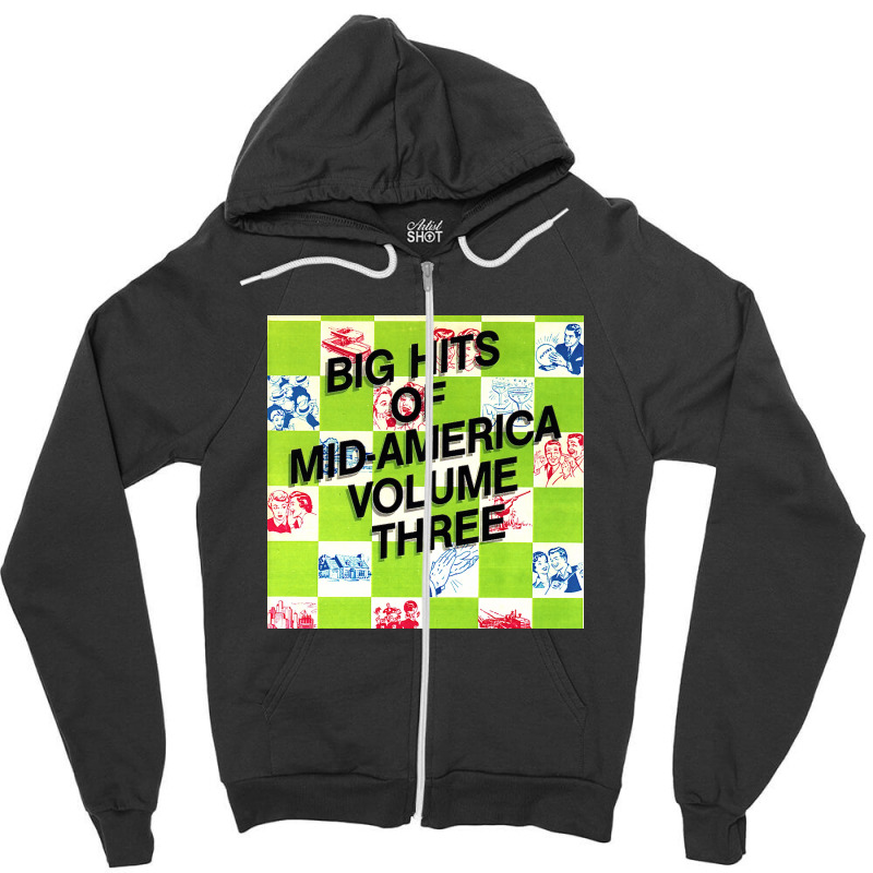 Big Hits Of Mid America Zipper Hoodie | Artistshot