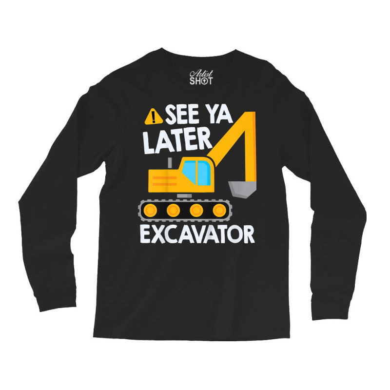 toddler excavator shirt