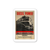 Diesel Power...new Haven Rail Road T Shirt Sticker | Artistshot