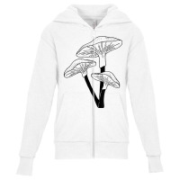 Mycologist Mushroom Hunting Vegans Hunter T Shirt Youth Zipper Hoodie | Artistshot