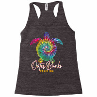 Outer Banks Tie Dye Sea Turtle Carolina Family Vacation Tank Top Racerback Tank | Artistshot