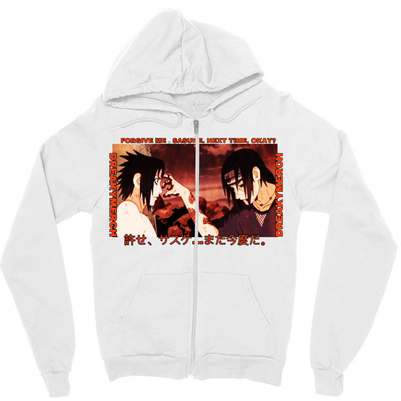 Uchica Brothers Final Battle Zipper Hoodie by atereabag | Artistshot