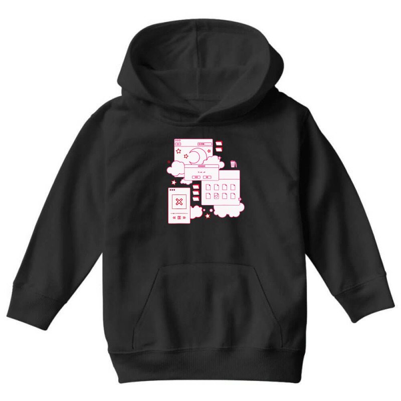 Vaporwave Aesthetic Youth Hoodie | Artistshot