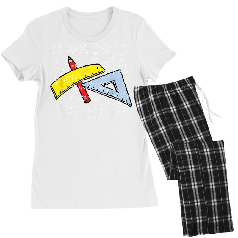 Thibault's Trigonometry Matching Animation Worksheet Art T Shirt Women's Pajamas Set by norhannuchols | Artistshot