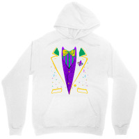 Mardi Gras Tuxedo Costume  Carnival Parade Design Unisex Hoodie | Artistshot