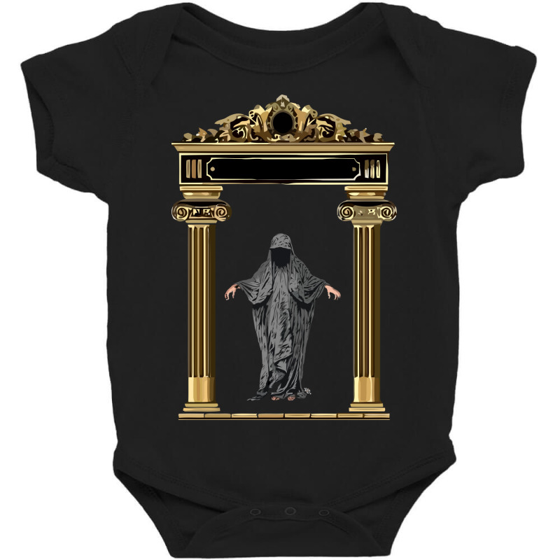 Castle Ghost Baby Bodysuit | Artistshot