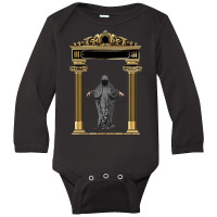 Castle Ghost Long Sleeve Baby Bodysuit | Artistshot